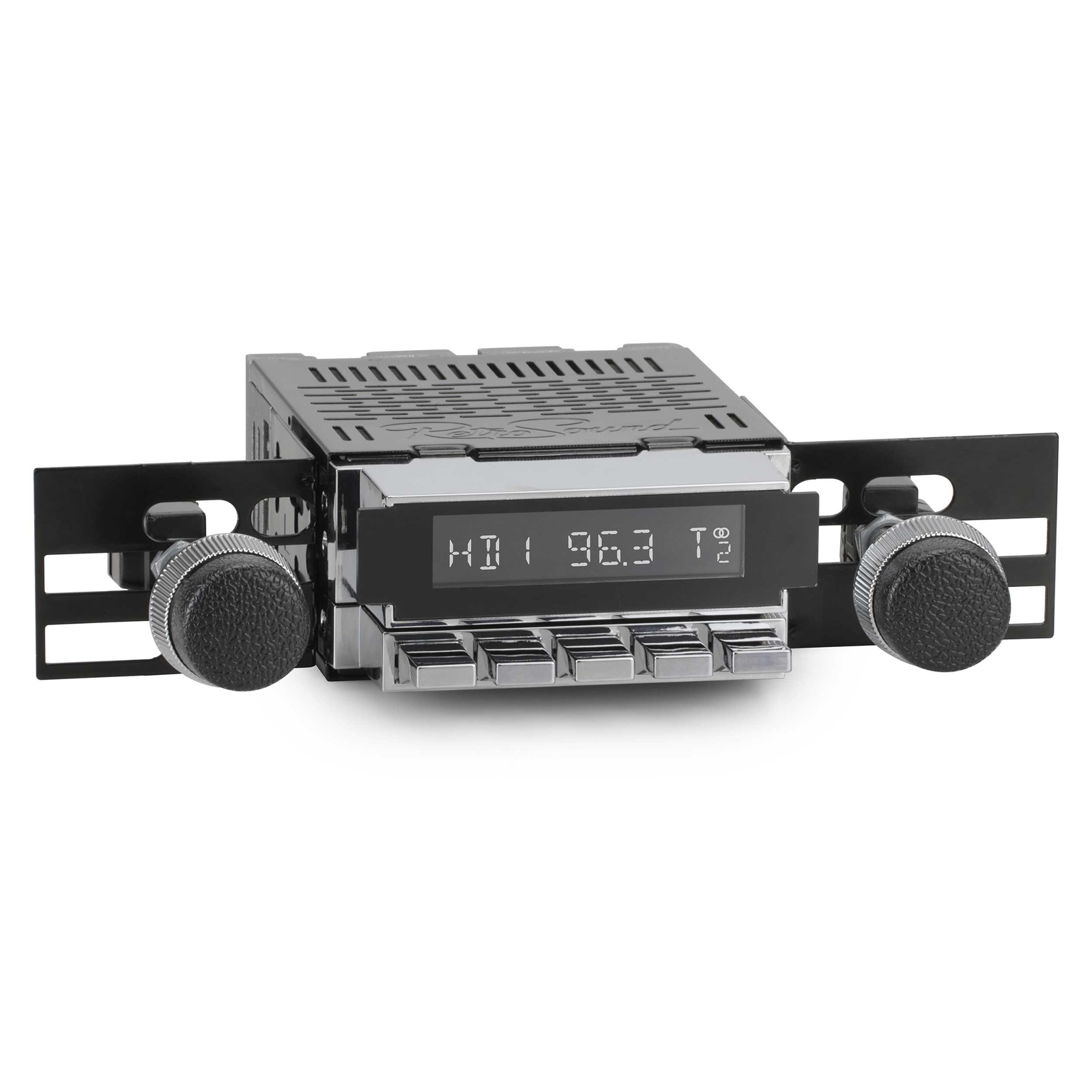 1970-75 Plymouth Duster Redondo RS Radio RetroSound AUX AM FM Chrome
