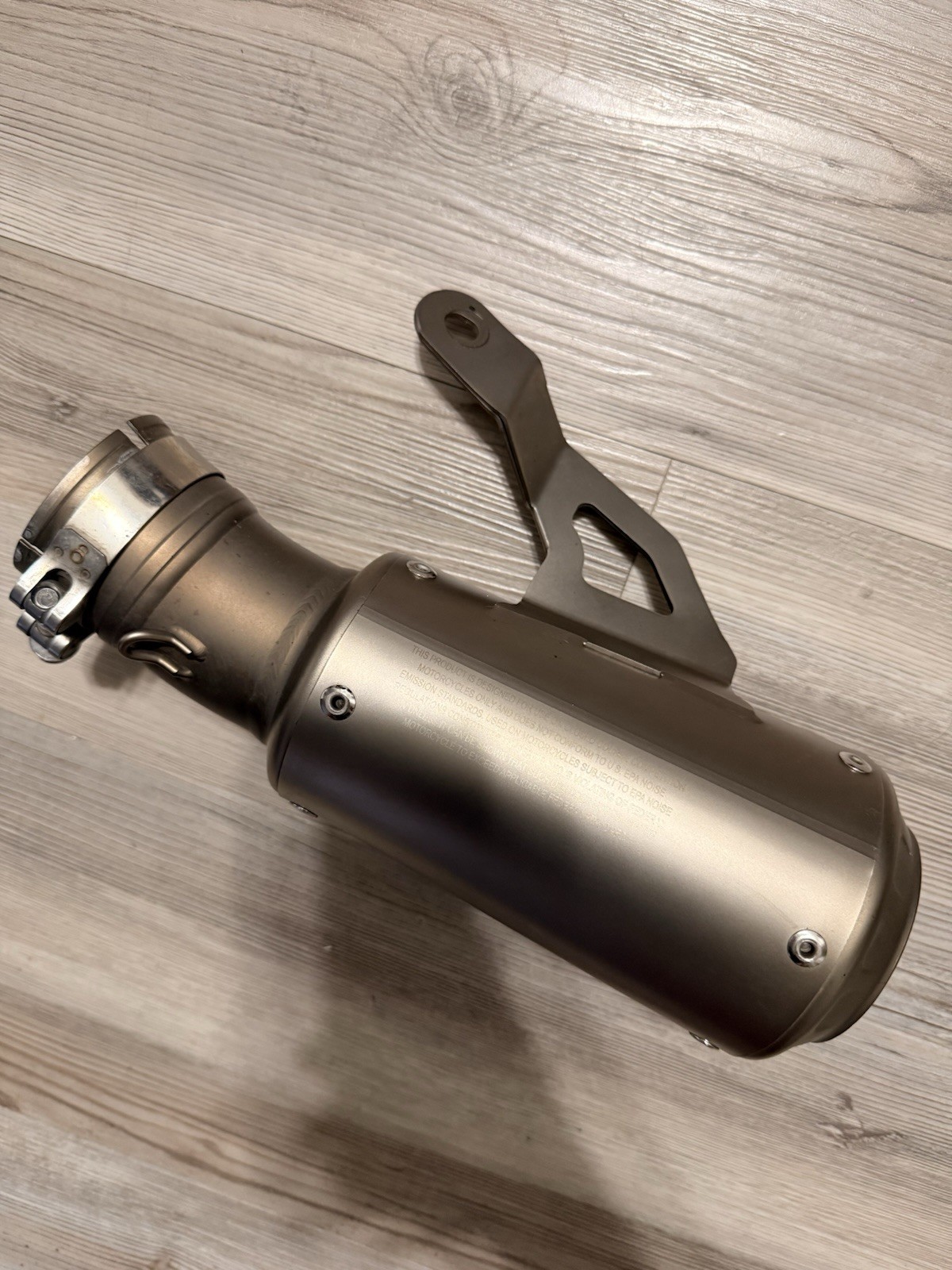 Akrapovic Shorty Gp Slip On FULL TITANIUM