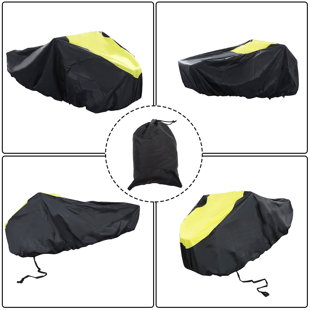 Waterproof 420D Trailerable Jet Ski Cover Marine Grade Heavy Duty Polyester PWC
