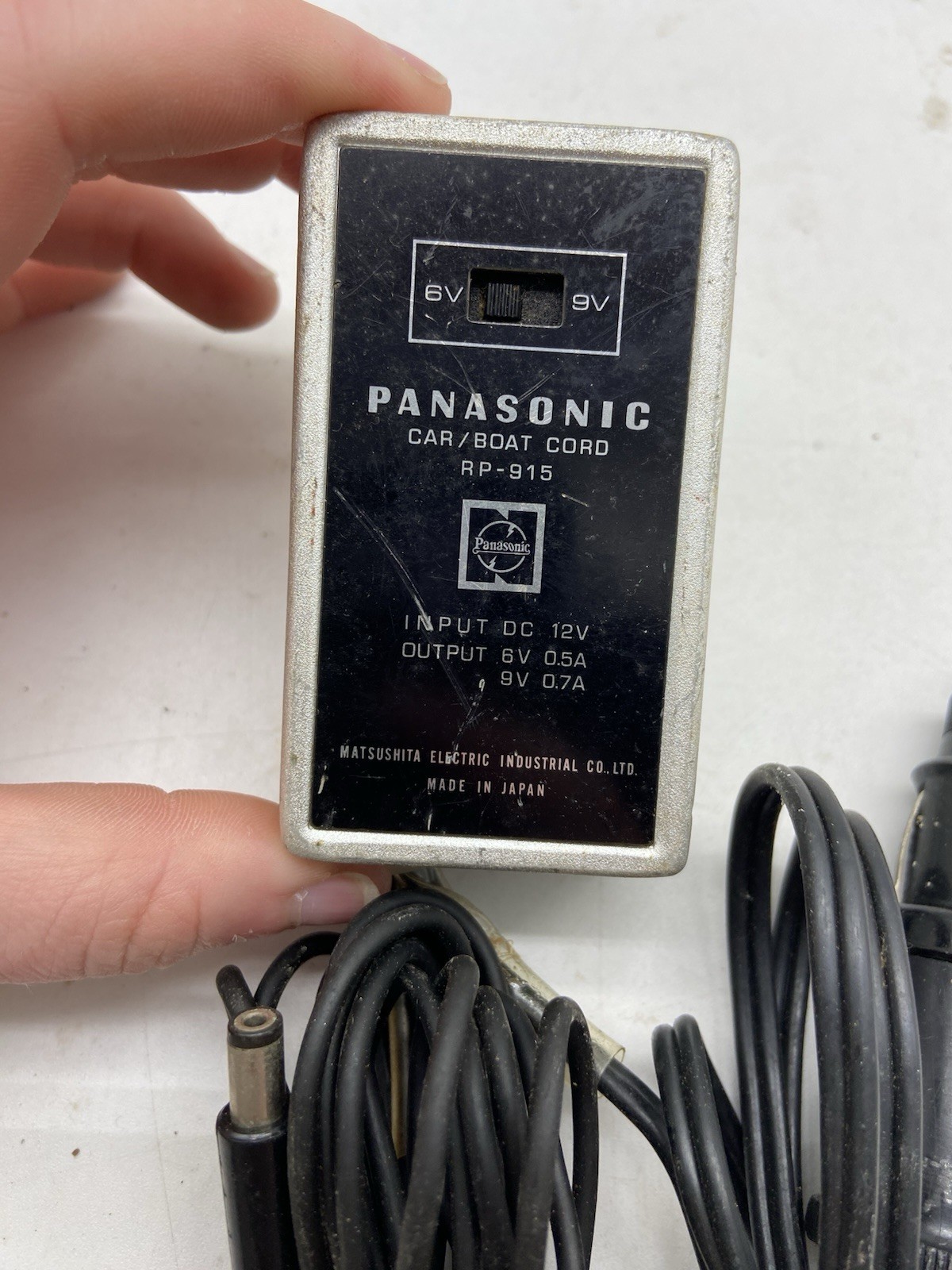 Panasonic Car/Boat Converter Cord RP-915