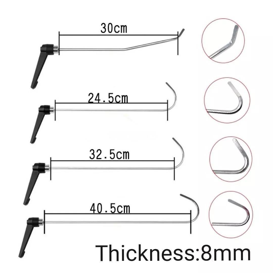 Adjustable Swivel Handle Car Paintless Dent Repair Tool, Hook, Push-Pull Hook