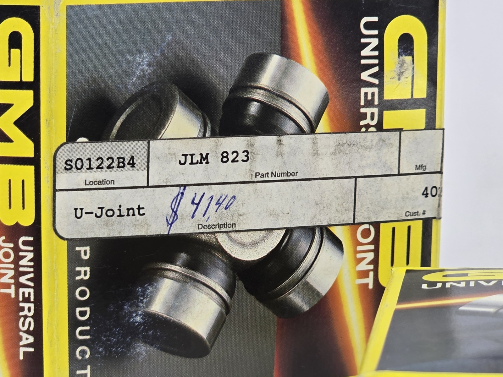 2 Lot Universal Joint Solid Cross U-Joint 82mm x 82mm GMB JLM823 (Made in Japan)