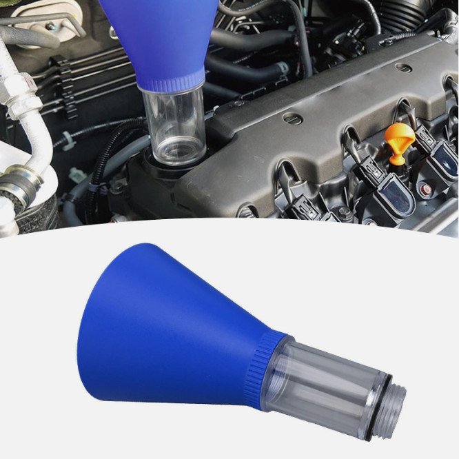 Locking Oil Funnel For Select Toyota Lexus Scion Threaded Adapter Fill Tool 37mm