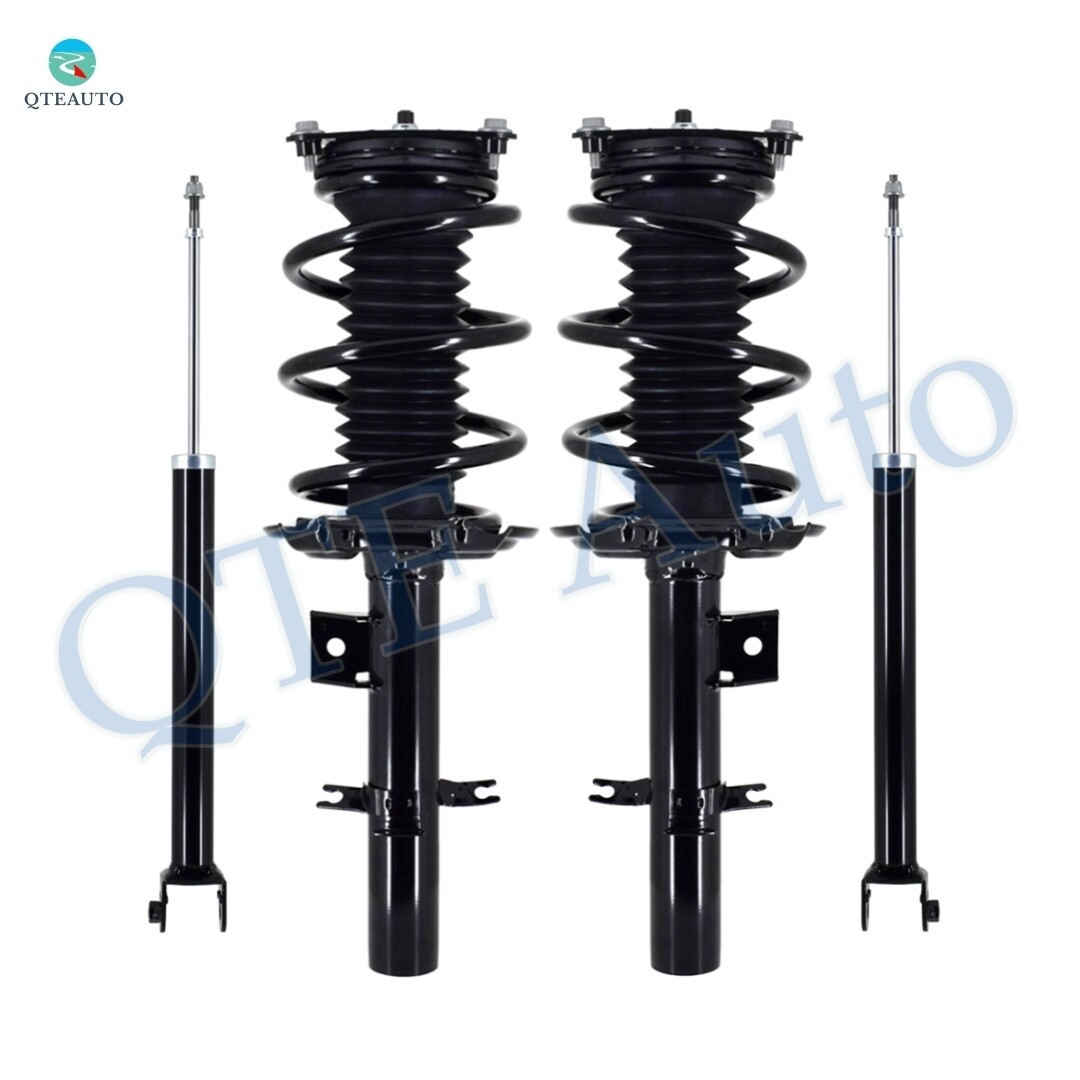 Set 4 Front Quick Complete Strut-Rear Shock To 2019-2023 Nissan Altima L4 AWD
