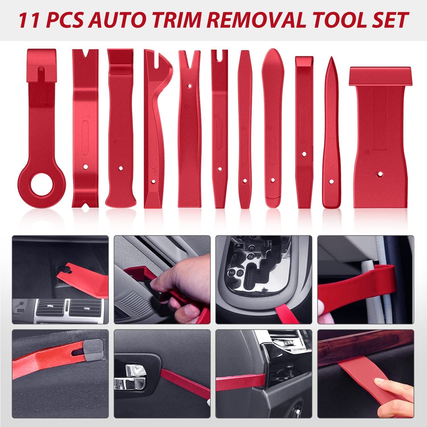 Nilight 88Pcs Trim Removal Tool Fastener Terminal Remover Tool 2 Years Warranty