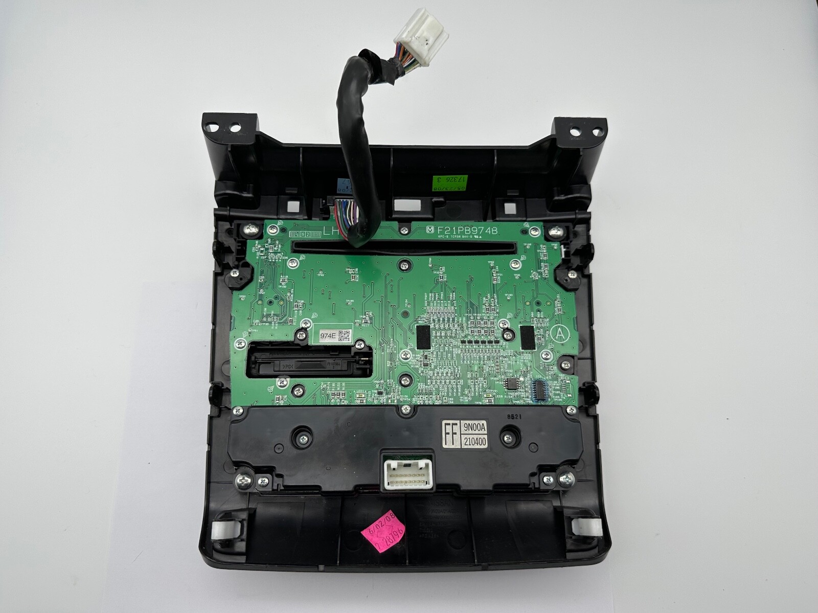 OEM 09-14 Nissan Maxima A35 AM FM Radio Climate Control CD Temp Switch Panel
