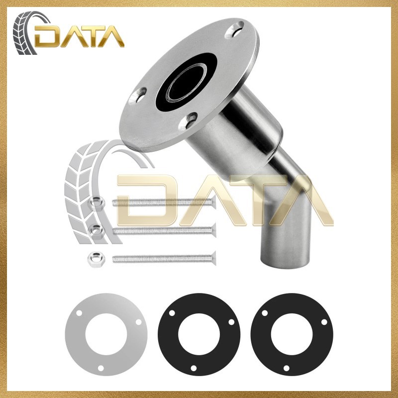 Stainless Steel 316 Thru Hull Exhaust Skin, Fitting 24mm Tube for Diesel Heaters