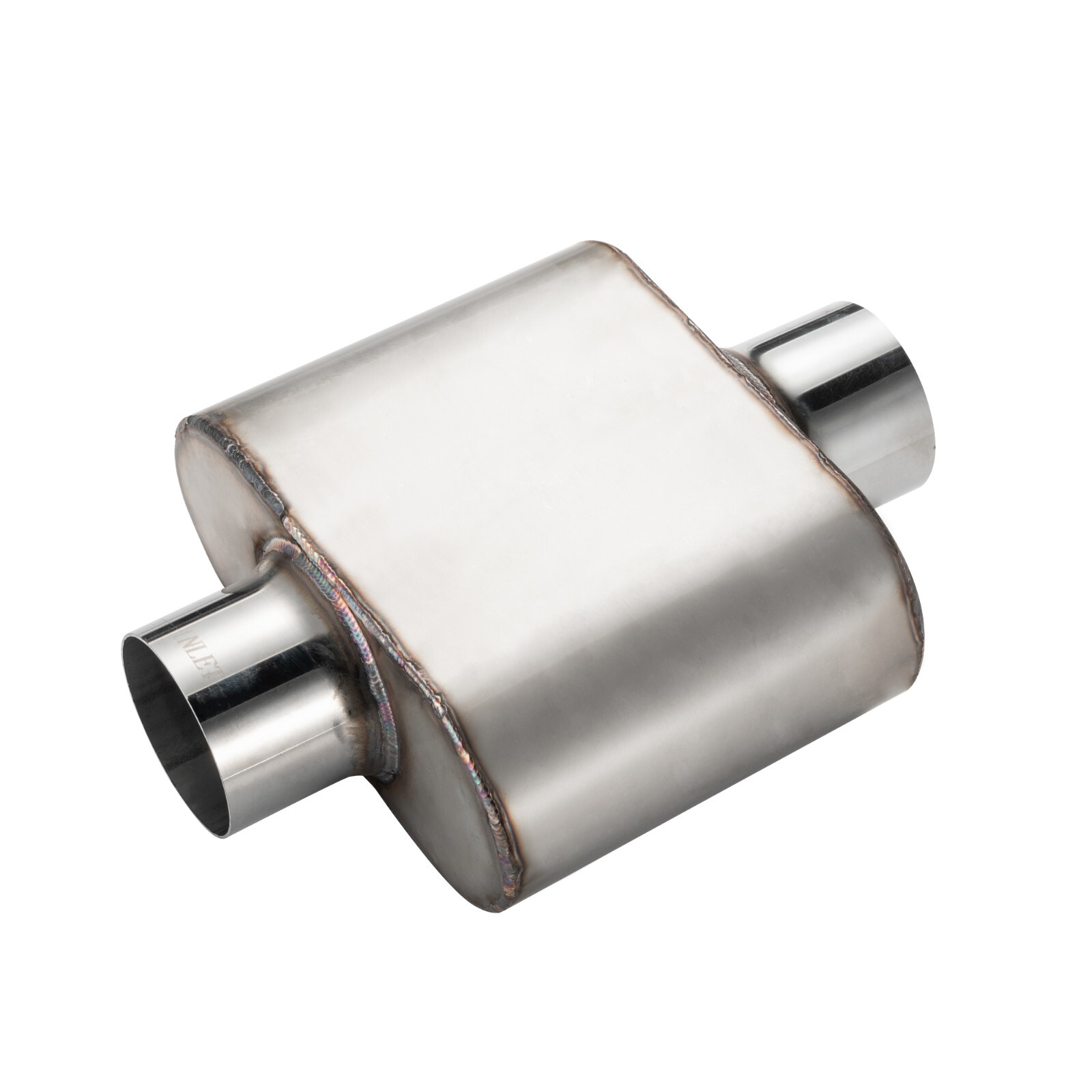 Muffler 3″ Center In / 3″ Center Out Moderate Sound Original Color