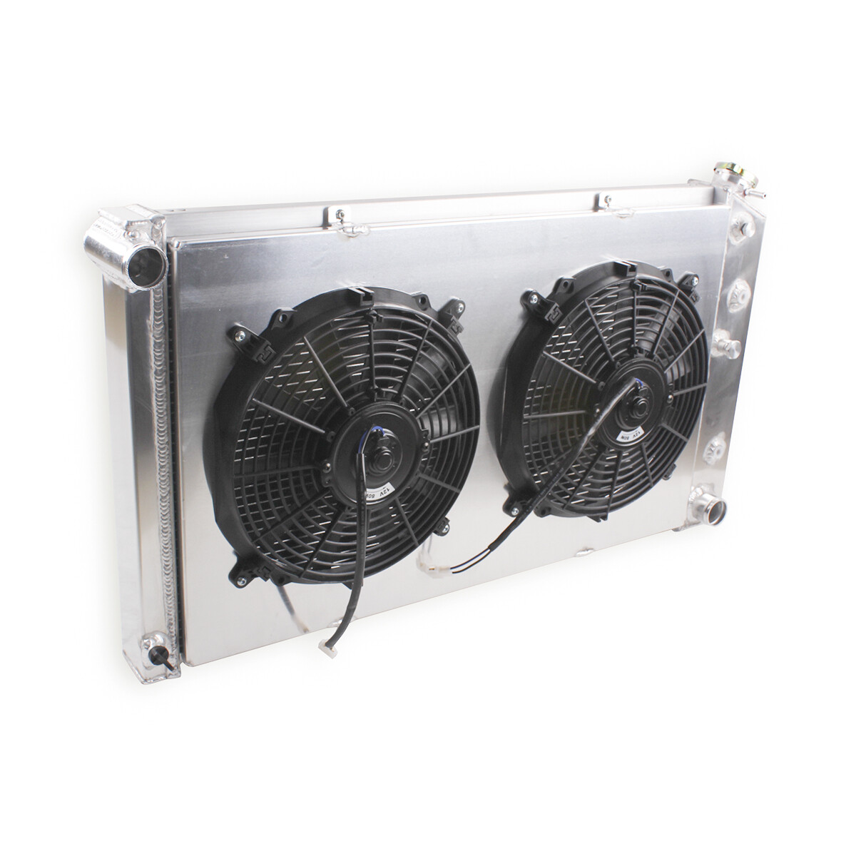 4 Rows Aluminum Radiator&Fan For Chevelle GTO Cutlass Lemans 1968-1972 7.4L #161