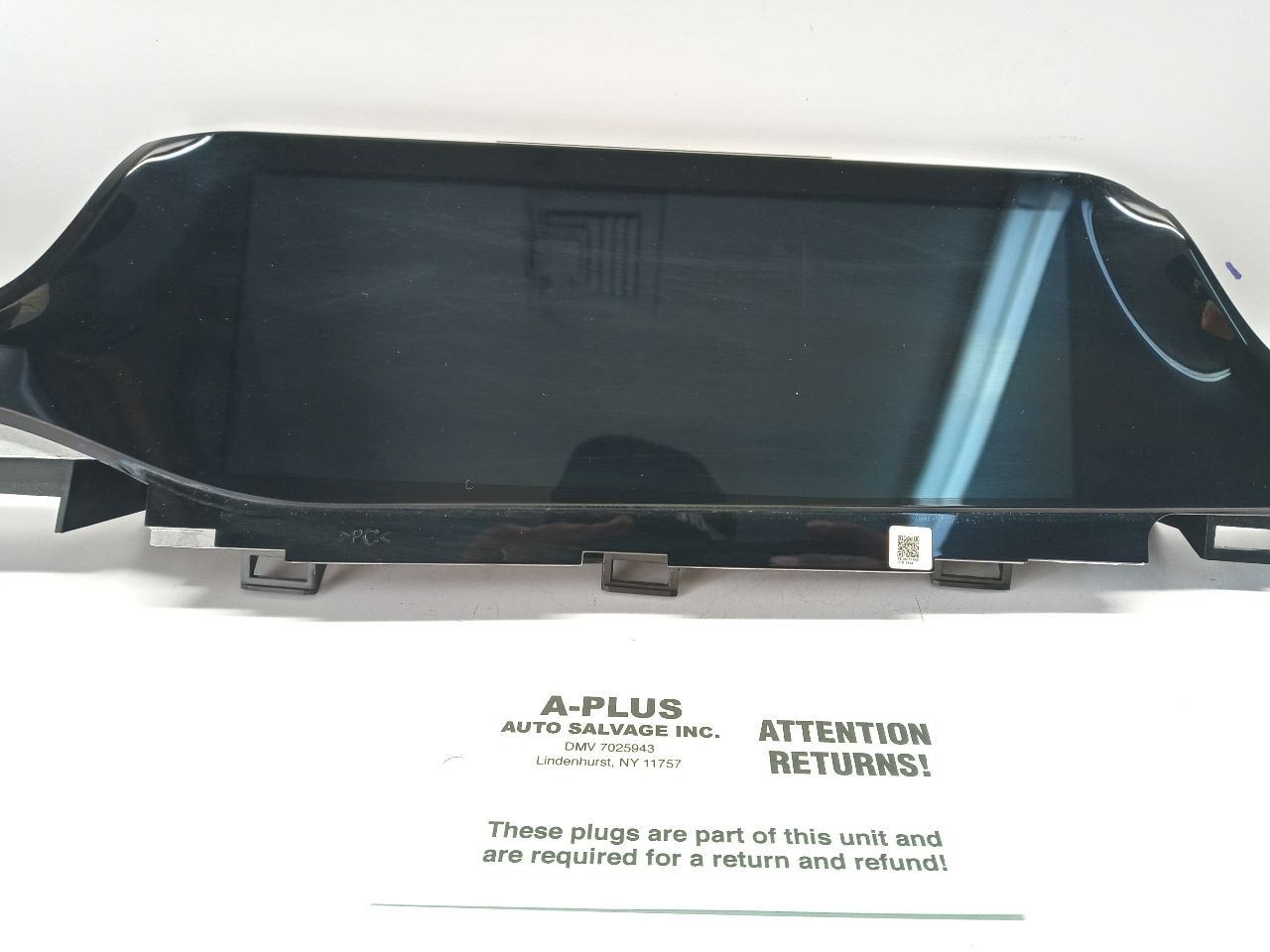 2022 Grand Cherokeee OEM Passenger Display Screen ID 68428545AI Fits 2022-2025