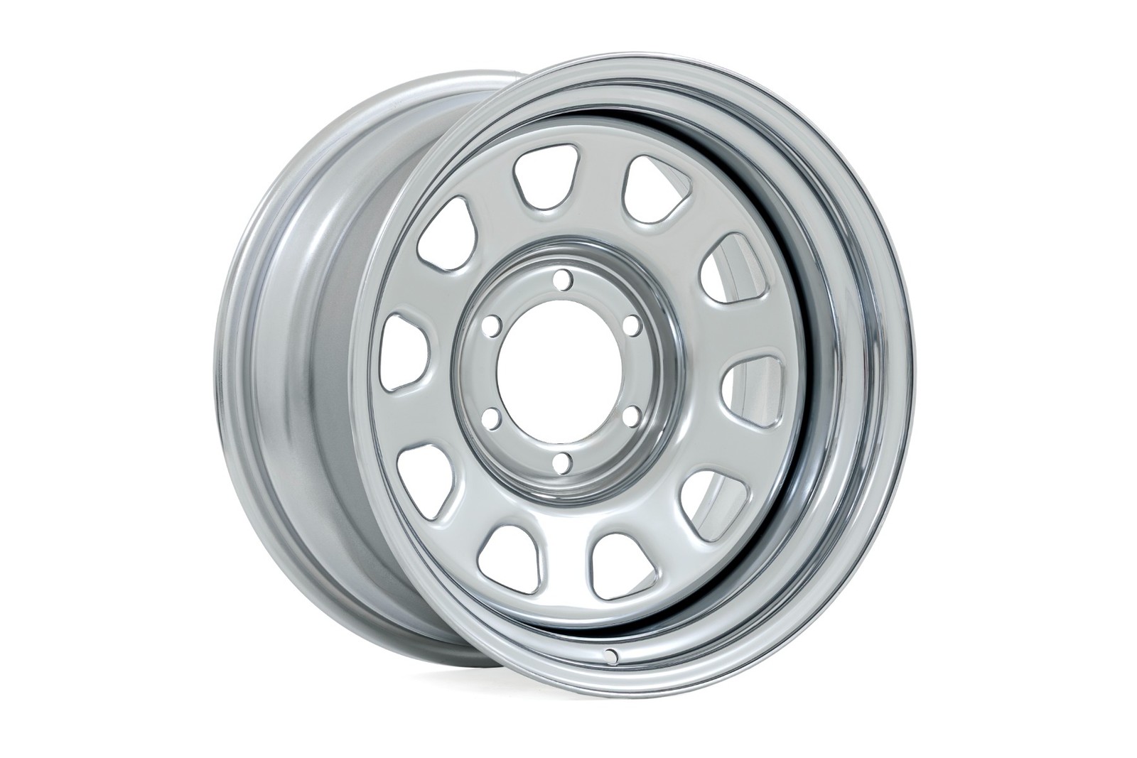 Rough Country Chrome Steel Wheel | 17×9 | 6×5.5 | -12mm – RC51-7655C