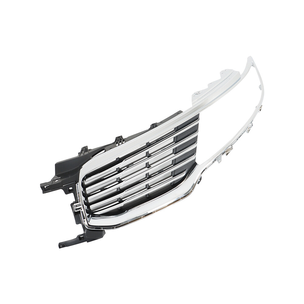 For 2016-2018 Lincoln MKX Front Upper Grille Grill Assembly Chrome Pair LH+RH