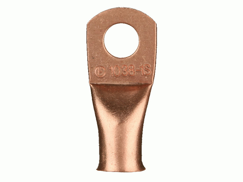 Metra Install Bay CUR838 8 Ga 3/8″ Uninsulated Copper Ring Terminal Pack Of 25