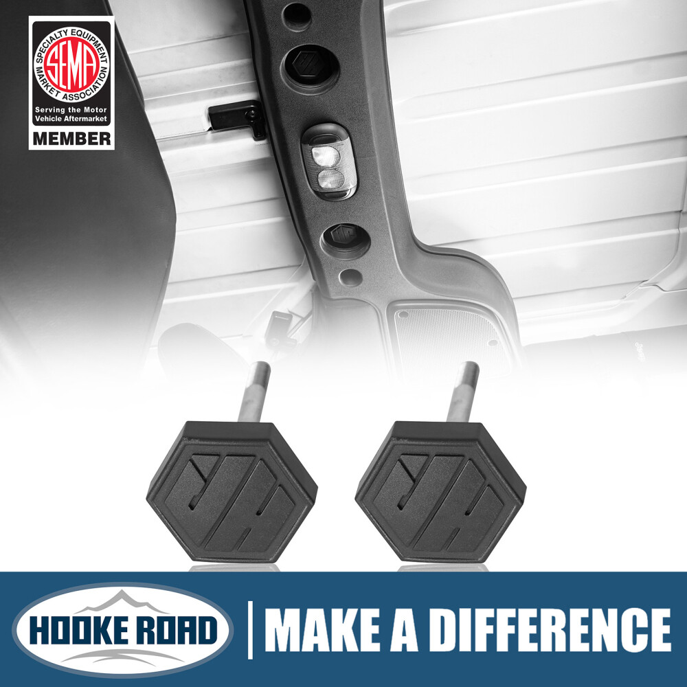 Hooke Road Hardtop Top Hard Panel Mounting Screw Knob For Jeep Wrangler JK 07-18