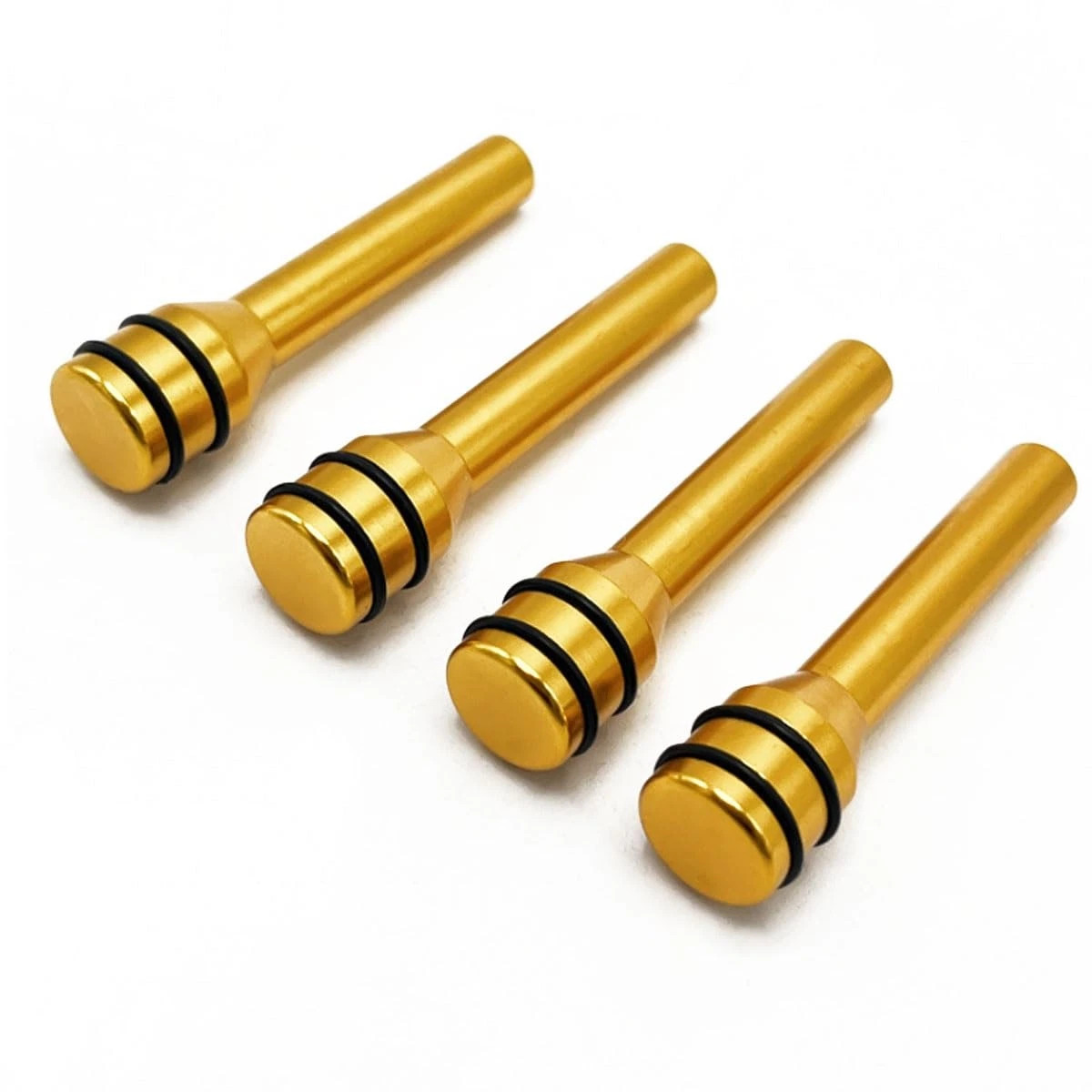 4PCS Alloy Car Interior Door Locking Lock Knob Pull Pins Covers Accessories