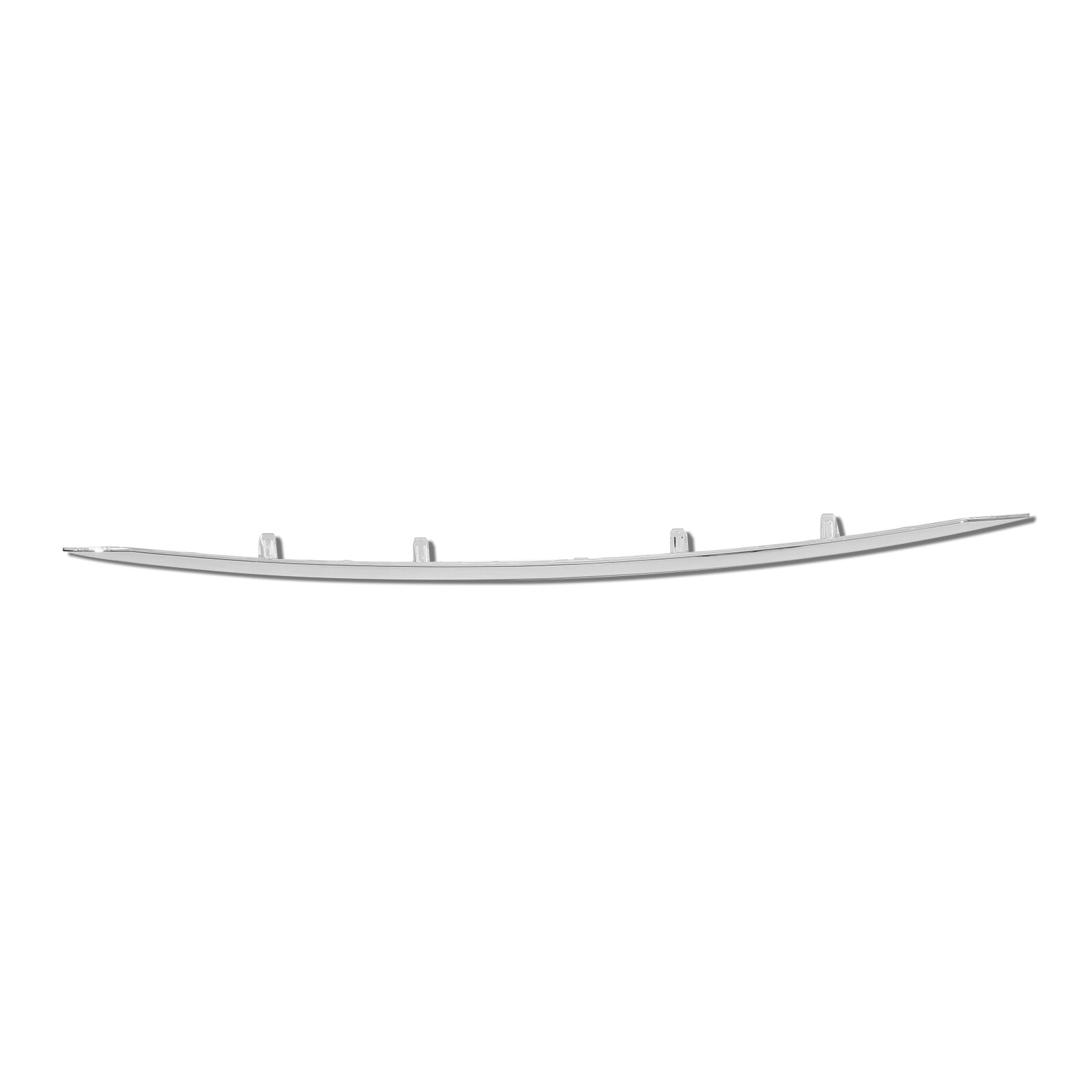 For 2014 2015 2016 Nissan Rogue Front Lower Bumper Chrome Moulding Trim