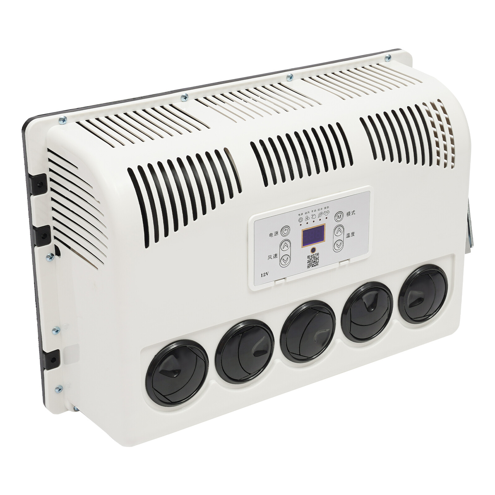 12V 11000 BTU Mini Split RV Truck Air Conditioner AC Unit Fit Semi Truck Caravan
