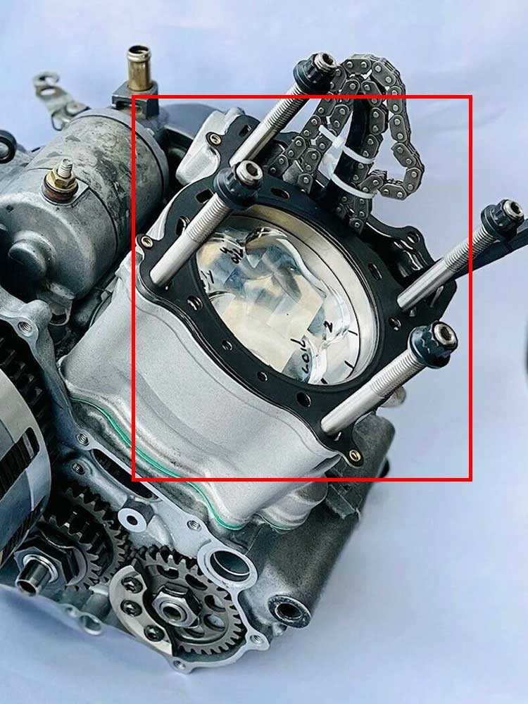 Complete Engine Gasket Kit Top End Kit Fit For Yamaha YFZ450 2004-2009 2012-2013