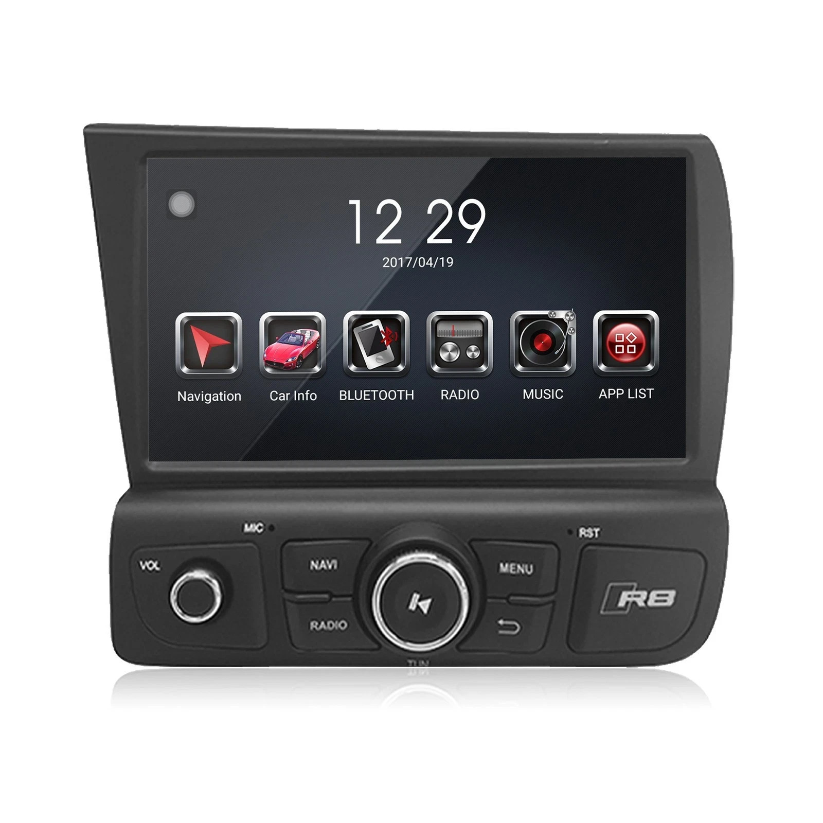 Android 13 Car Radio Stereo Upgrade for Audi R8 V8 V10 2007-2015 GPS Navigation