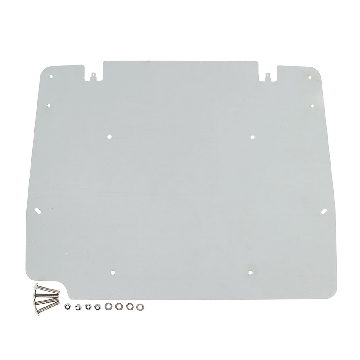 Chopped Trunk Backrest 2-Up Mounting Rack Plate Fit For Harley Touring 2009-2013