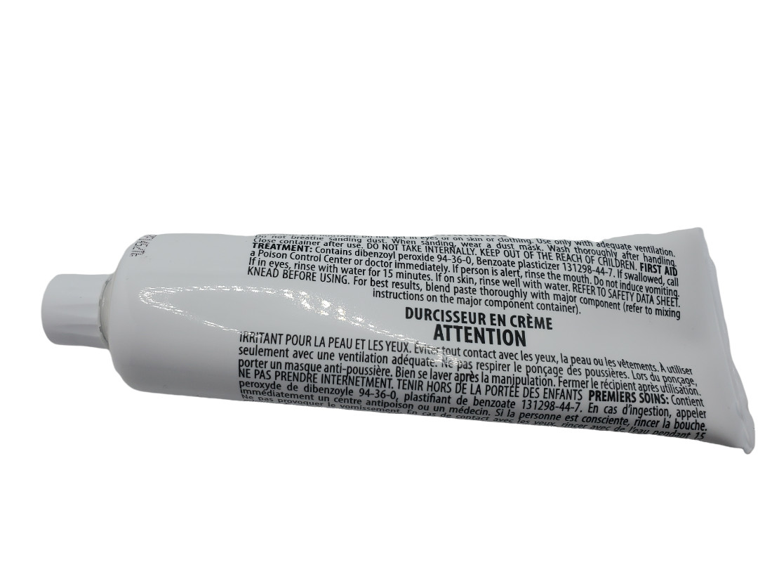 White CREAM HARDENER 4oz Hardener Filler -Brand new no original packaging