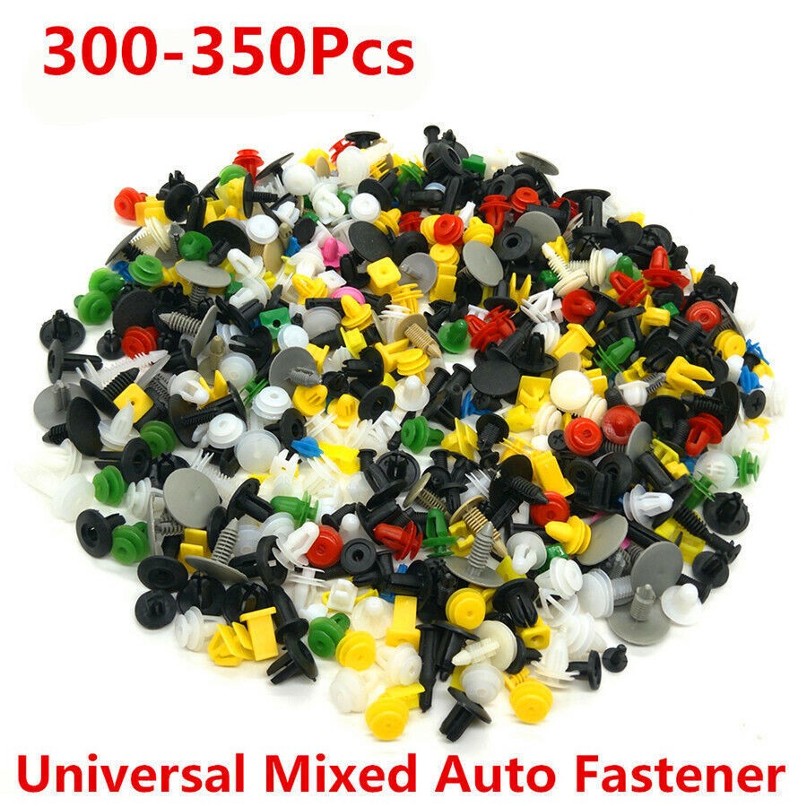 Universal 1000Pcs Mixed Car Bumper Fender Fasteners Retainer Rivet Push Clips US