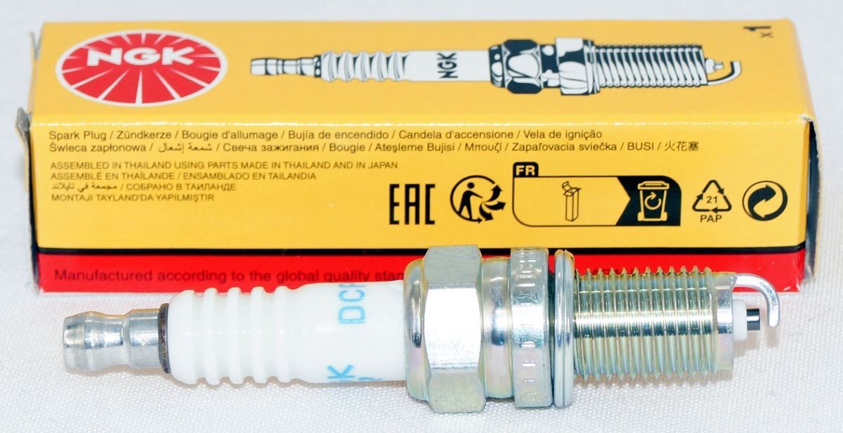 3 Pack Sea Doo 4-Tec Genuine NGK 4339 Nickel Spark Plugs DCPR8E Removable Tip
