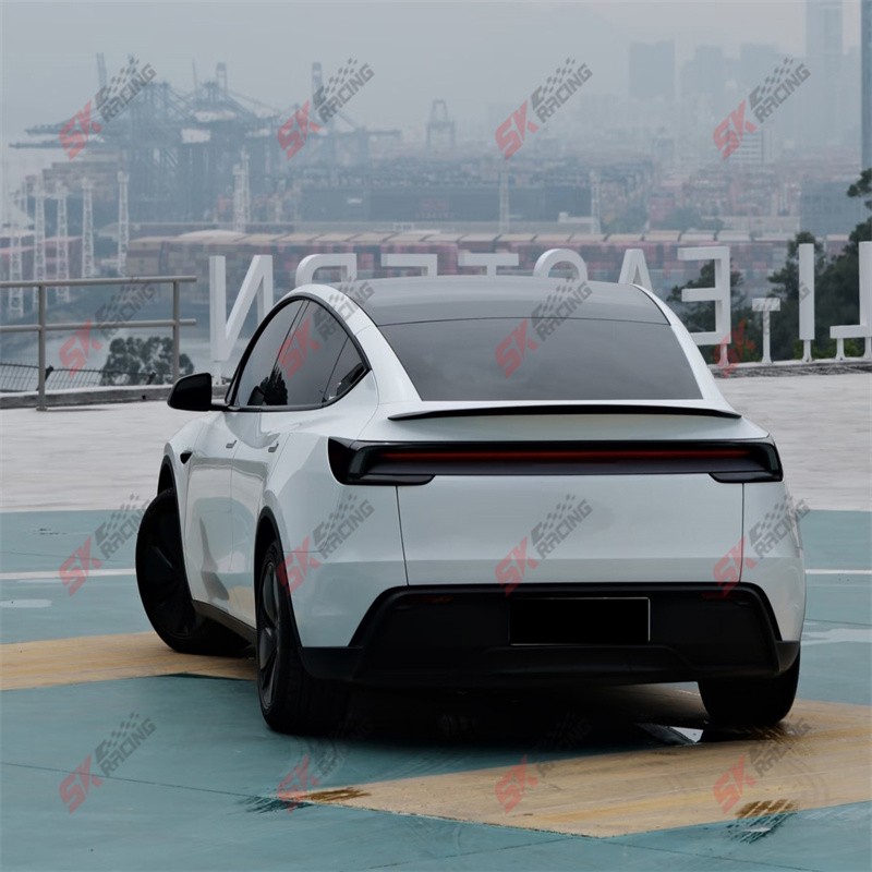 Glossy/Matte Dry Twill Carbon Fiber Rear Trunk Spoiler Wing For Fits Tesla 3 24+