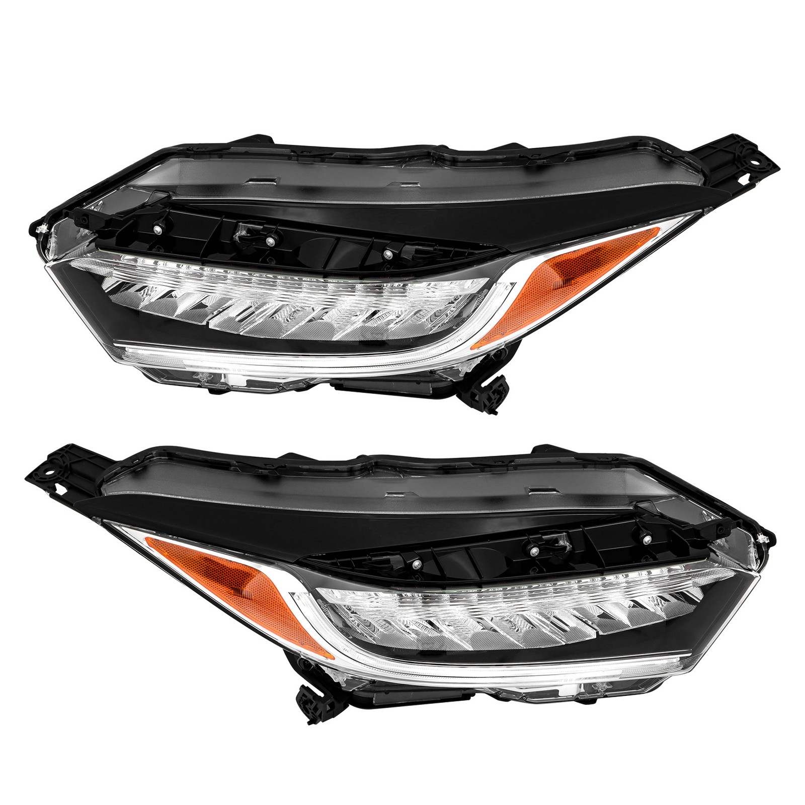 Labwork Left+Right Full LED Headlight Assembly For Honda HR-V Touring 2019-2022