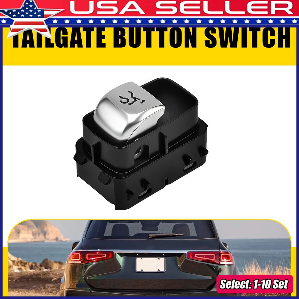 1-10xTrunk Release Button Fit MercedesC300 E300 GLC300 W205 W213 Tailgate Switch