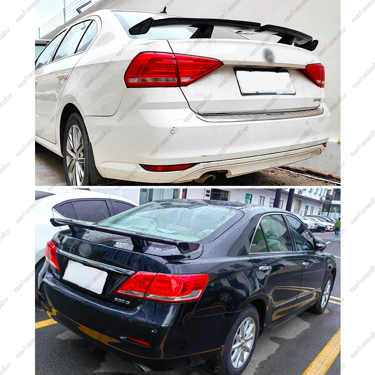 For Mercedes Benz W205 C200 C300 C43 AMG 15-21 54″ Rear Trunk Spoiler Wing Black