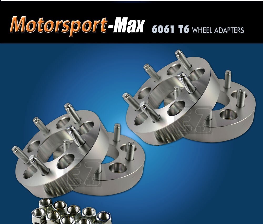 4 Wheel Adapters 5 Lug 4.75 To 5 Lug 120 Spacers 5×4.75/5×120 2″