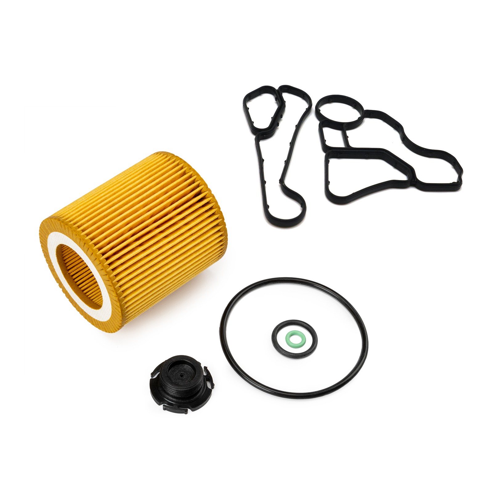 Engine Oil Filter & Housing Gasket Cooler Seal Set For BMW X1 X5 N26 N52 N54 N56