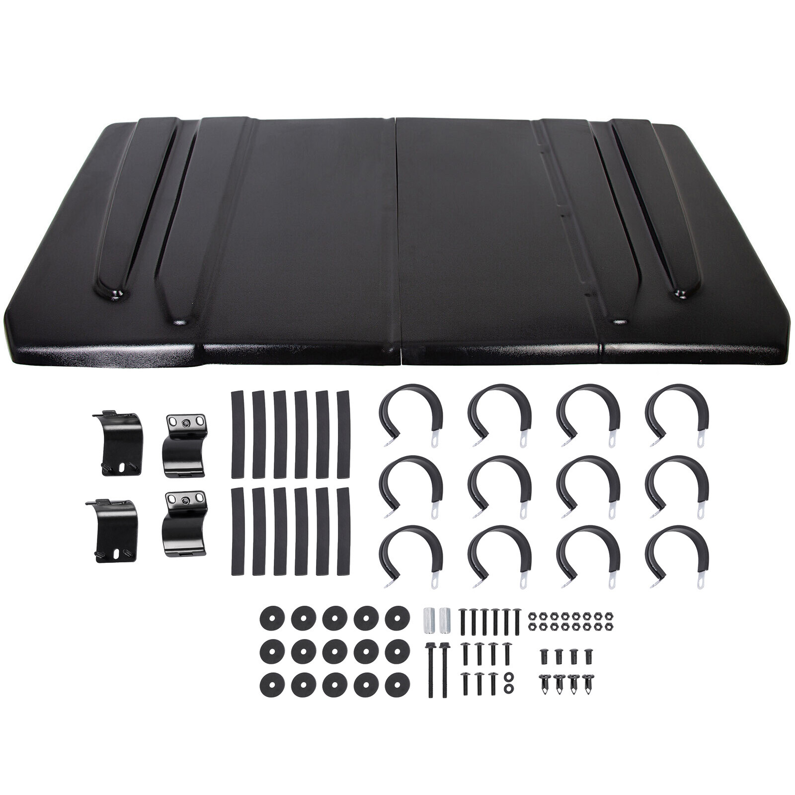 Black Hard Top Roof Polyethylene For Polaris Ranger 500 XP700 XP800 UTV