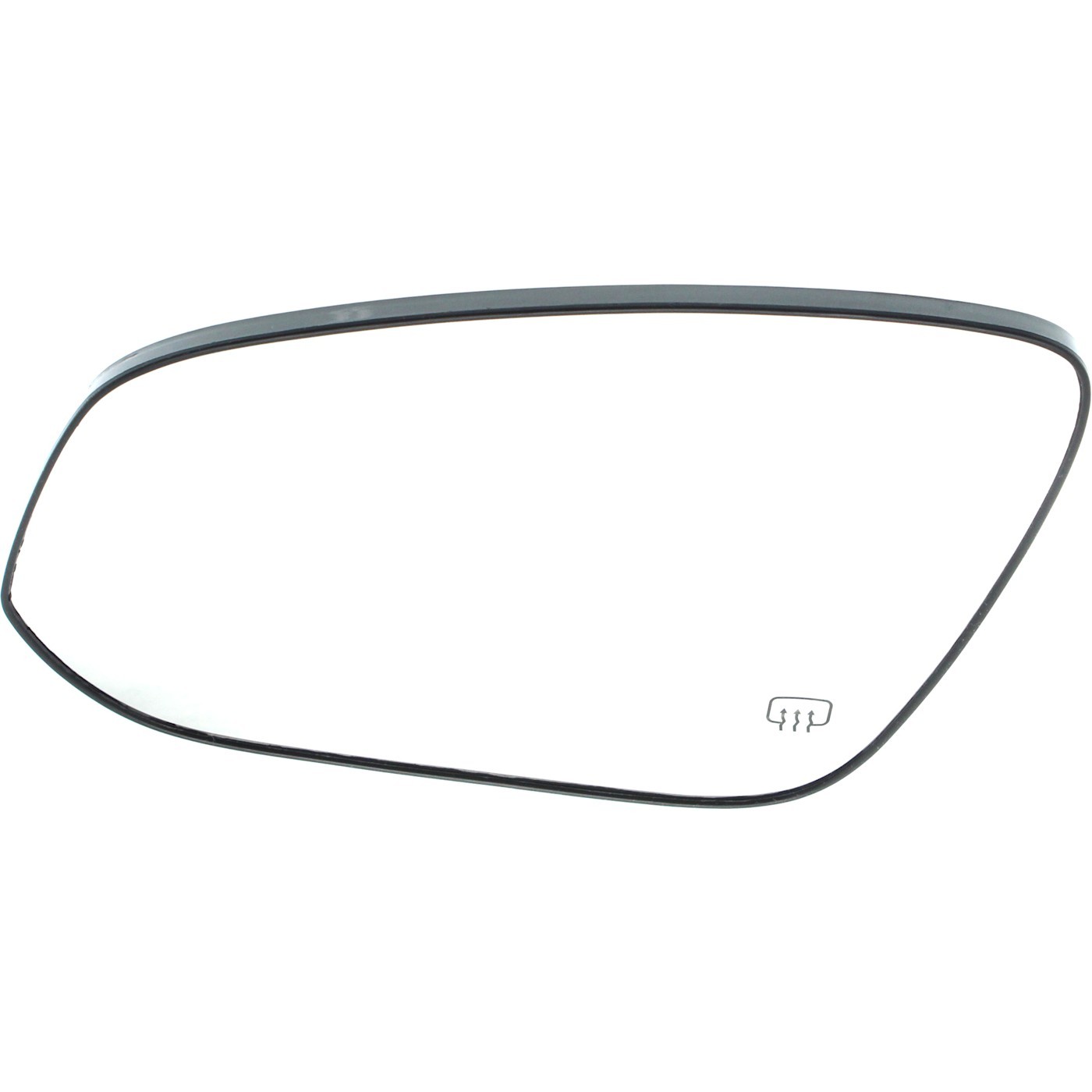 Driver Mirror Glass For 2014-2019 Toyota Highlander Heated 879610E130 TO1324125