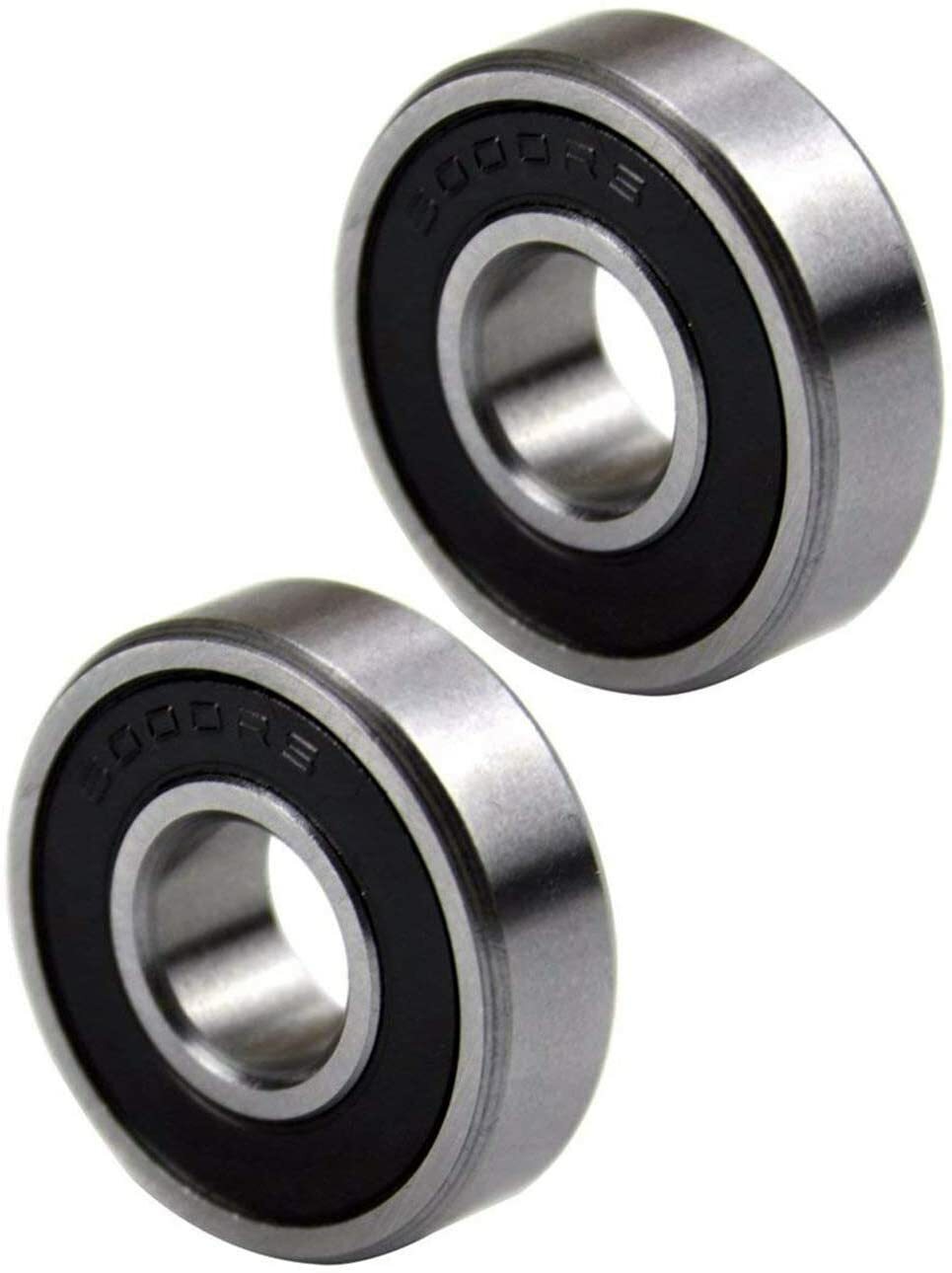 2pcs 10x26x8mm 6000RS Bearings Rubber Sealed Deep Groove Ball Bearing Pit Bike