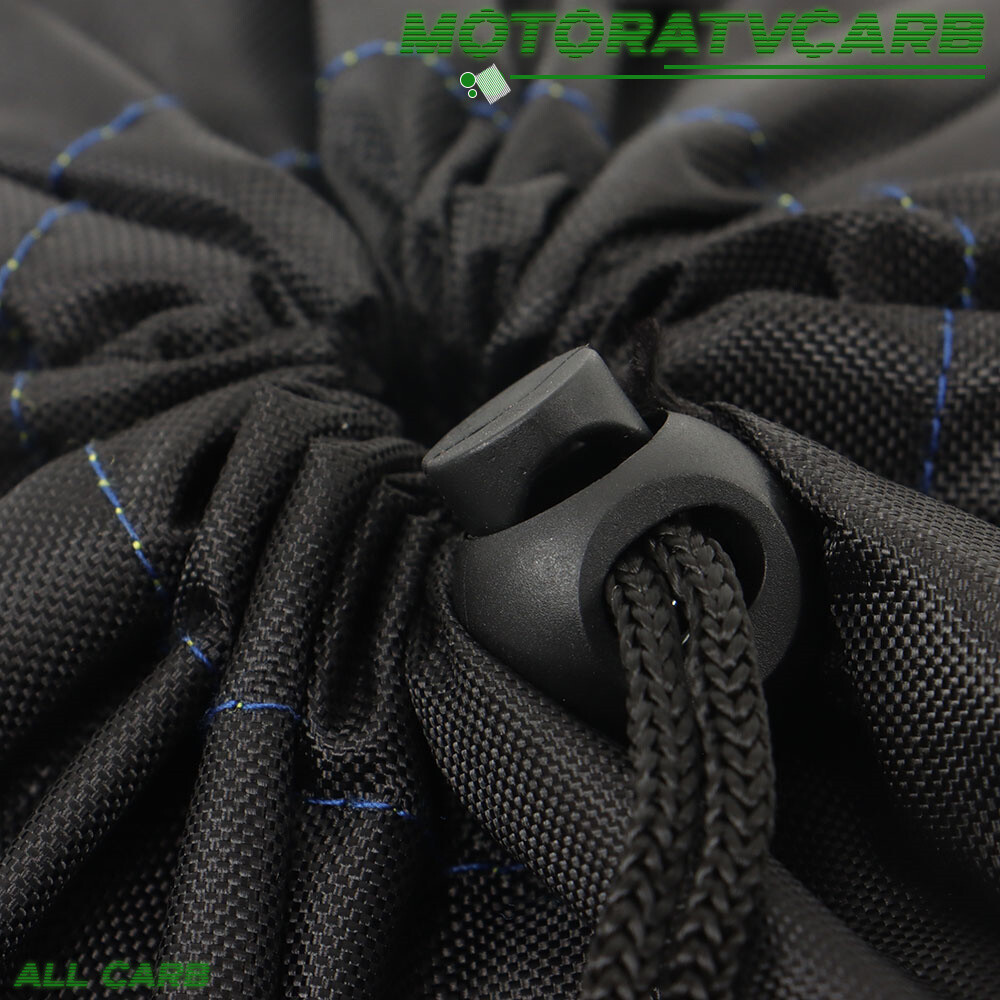 ALL-CARB 12ft 56inch Trailerable Boat Cover For Jon Boat Heavy Duty Black