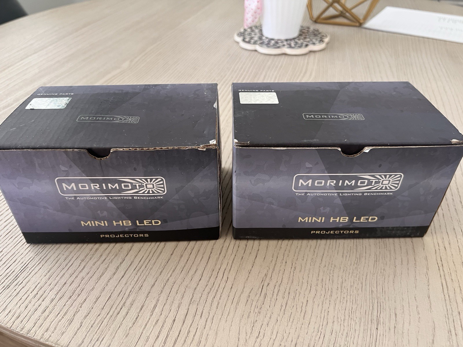 HIGH BEAM: MORIMOTO MINI HB LED HEADLIGHT PROJECTOR RETROFIT 2.5″ LHD PR340