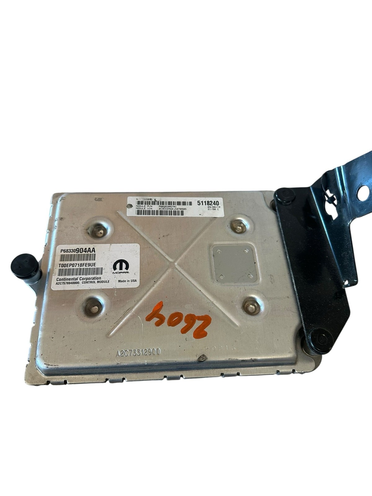 18 19 DODGE CHALLENGER Engine Motor Brain Box ECU ECM 3.6 P68330904AA