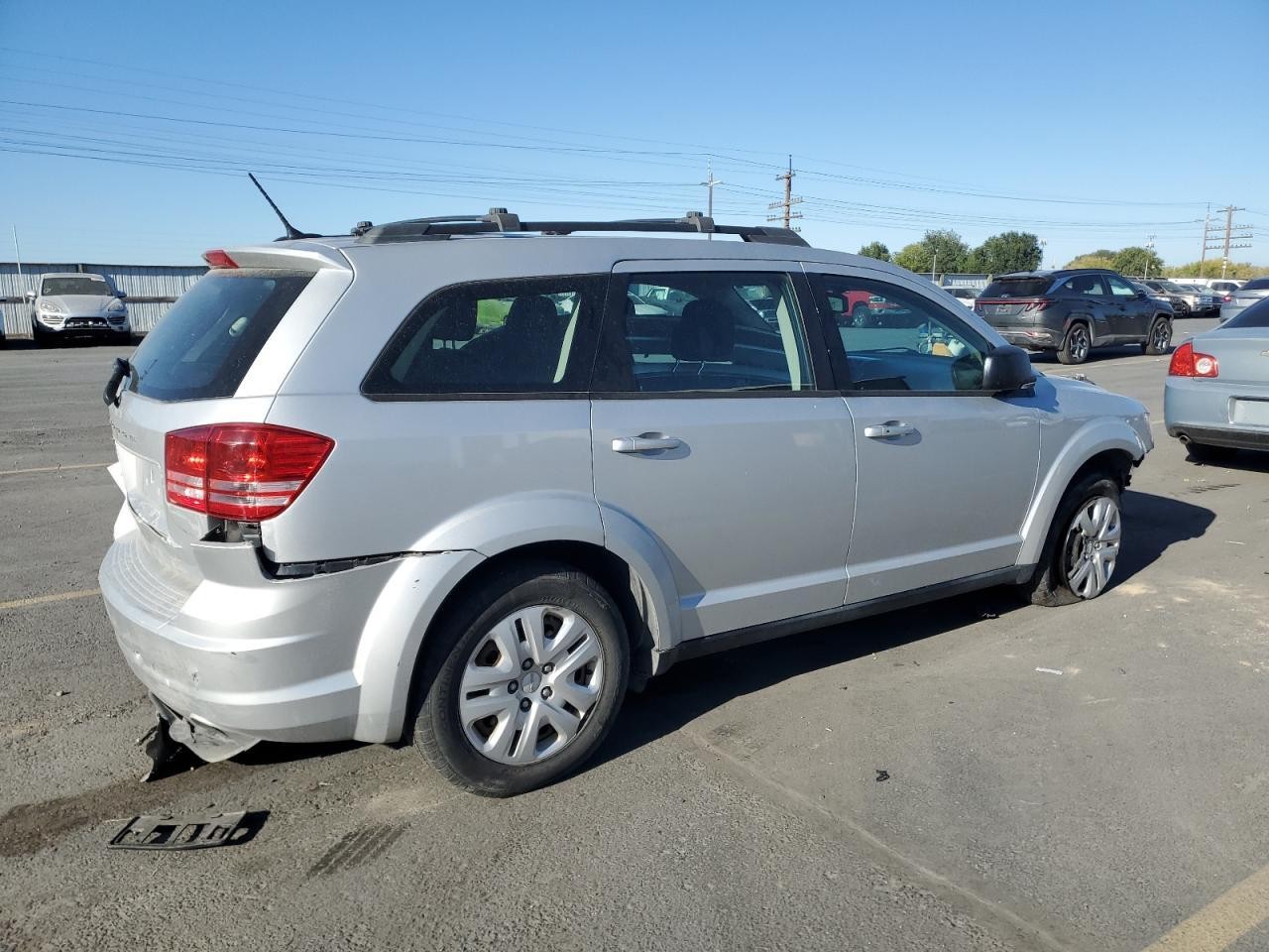 2014 DODGE Journey SILVER Passenger Door Mirror OEM JPD | Heated