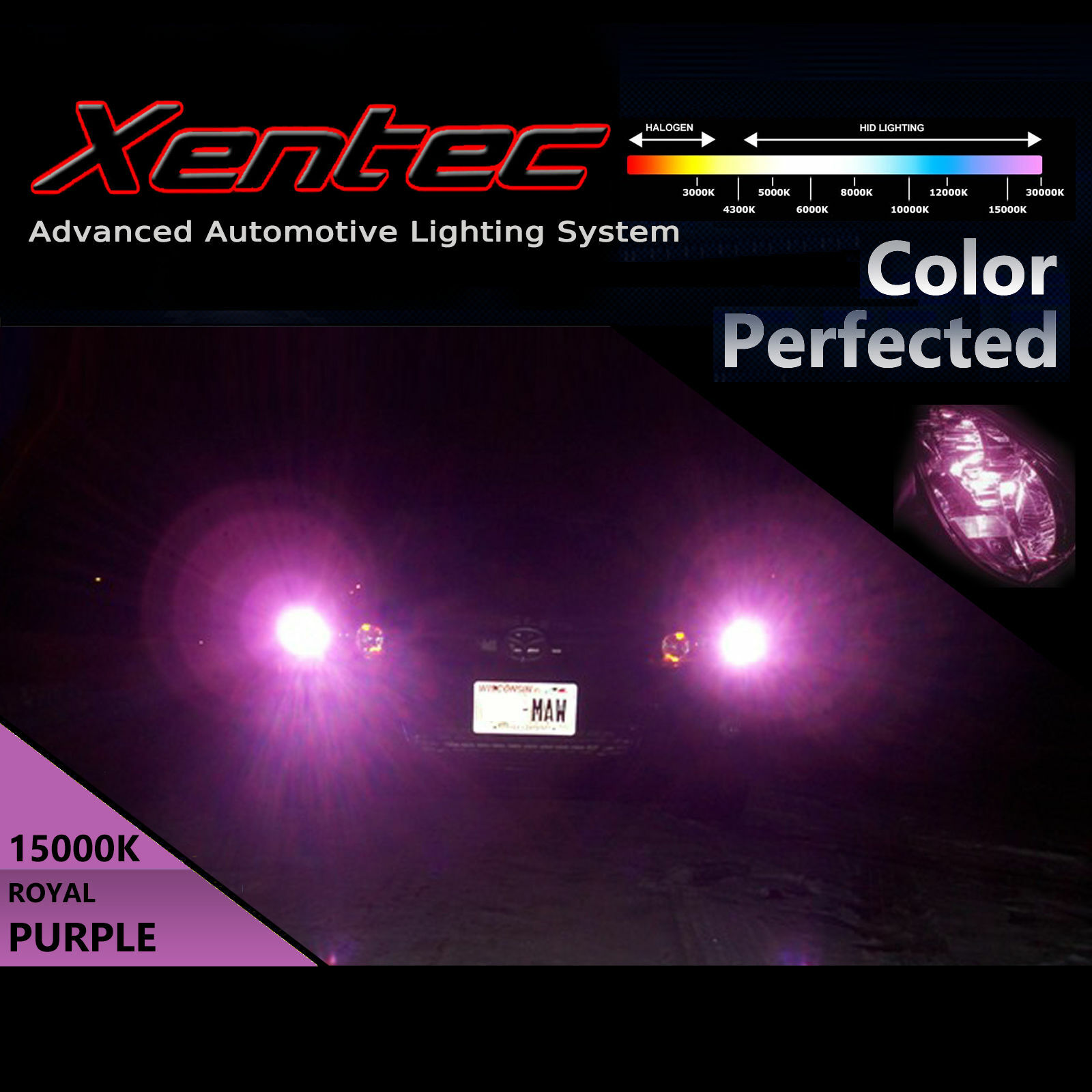 HID Xenon Ballasts 35W Conversion Kit Bulbs For Hb3 9006 H3 H4 H7 H8 H9 H11 H1