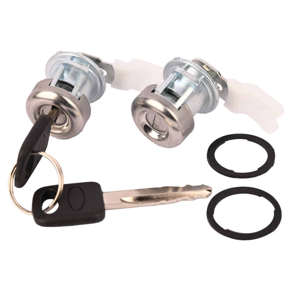 Door Lock Cylinder & Keys Set Of 2 for 1999-2016 Ford F250 F350 Super Duty