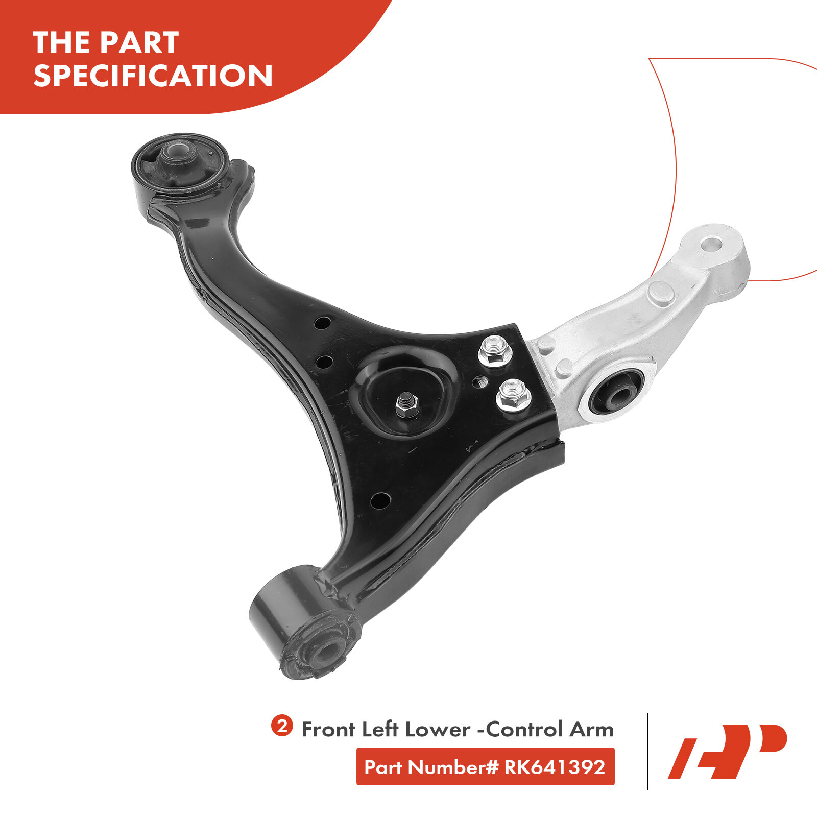 A-Premium 4x Front Lower Control Arm & Ball Joint for Hyundai Sonata 2006-2010