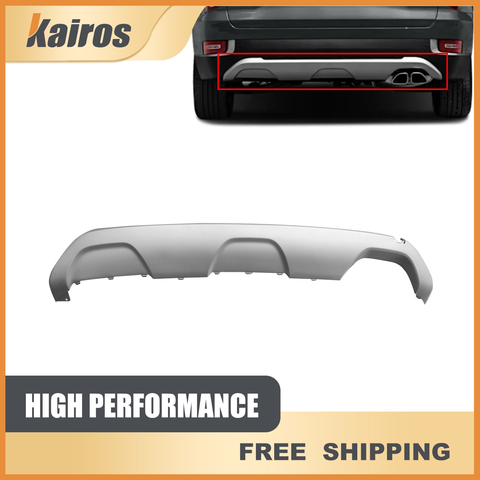 For 2020-2022 Hyundai Palisade Rear Lower Skid Plate Panel 86671S8000