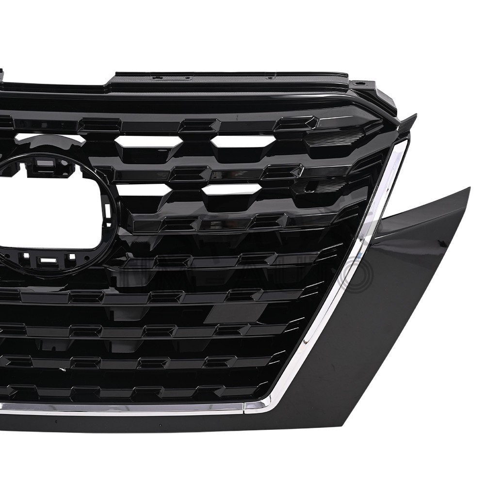 For 2021 2022 2023 2024 Nissan Kicks Front Bumper Upper Grill w/o hole NI1200324