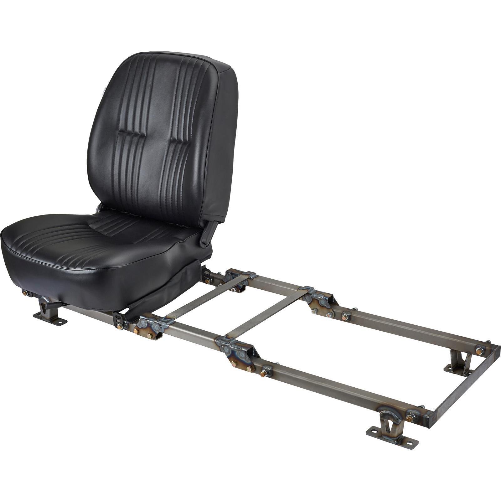 Full-Size Truck Seat and Console Mount, Steel, Fits Chevy/GMC 1967-1972