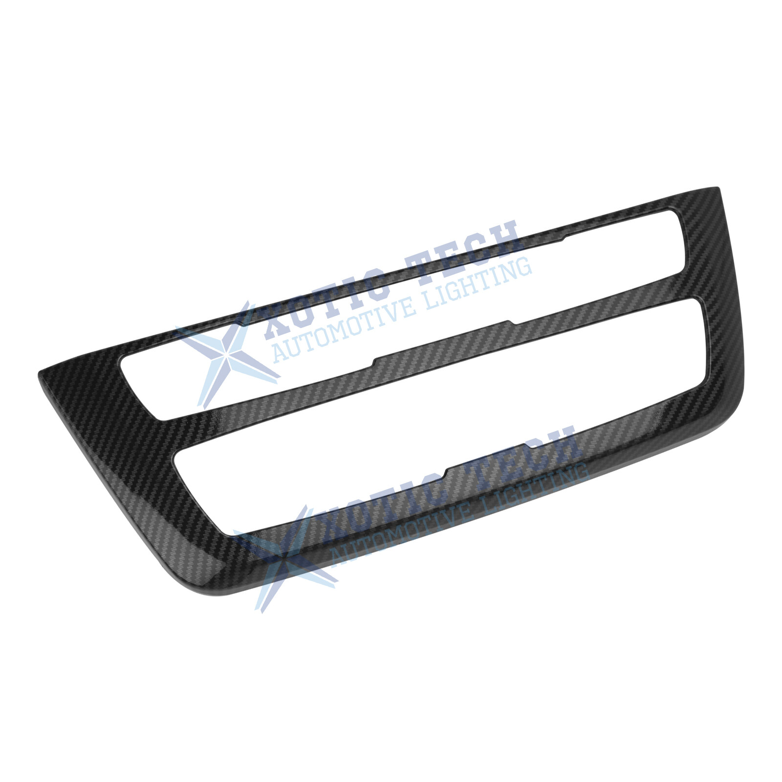 1x Carbon Fiber Center AC & CD Panel Frame Trim Cover For BMW 3 4 Series F30 F31