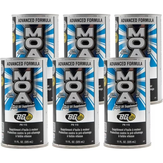 BG MOA Advance Formula Engine Oil Supplement 11oz Can 115 Free Shipping 6 Pack