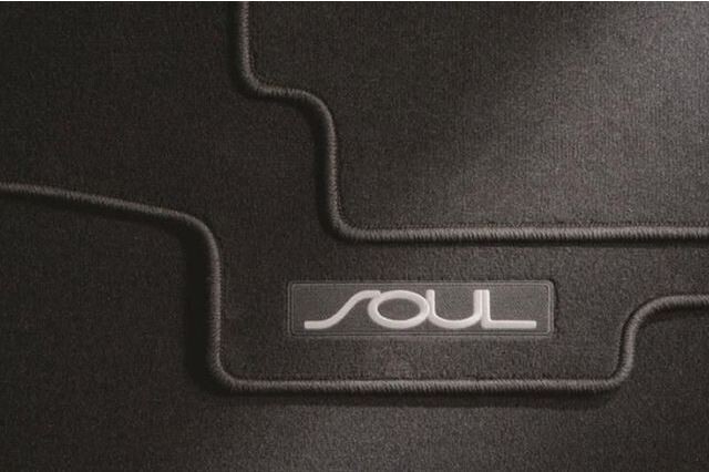 NEW OEM 2014-2019 KIA SOUL 4 PC CARPET FLOOR MAT SET BLACK GENUINE