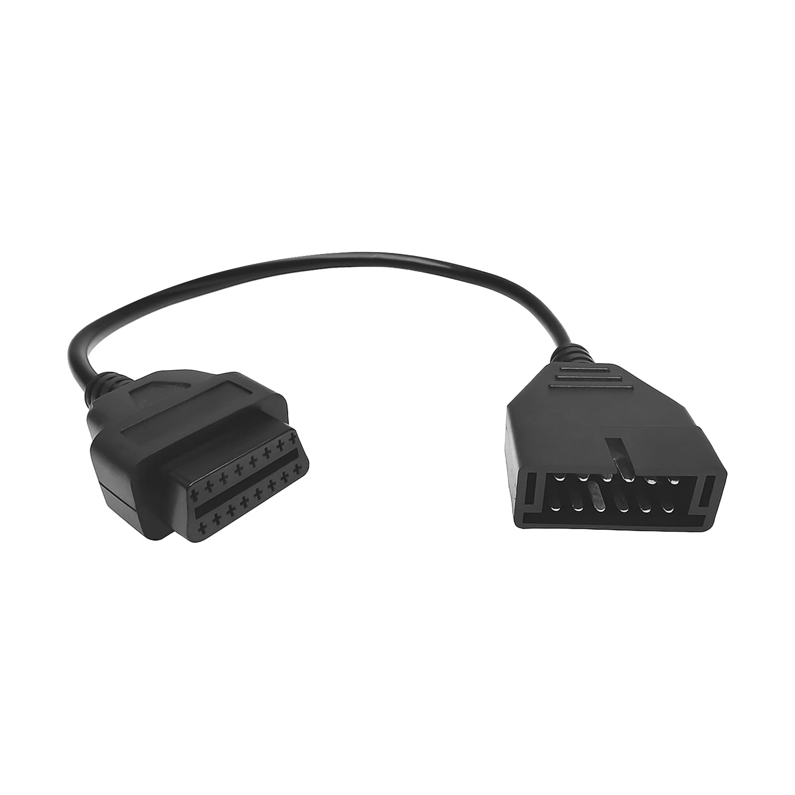 GAOLAOSY OBD1 to OBD2 Adapter, Auto Cable Code Reader 16.14×1.83 inch, Black